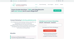 Desktop Screenshot of healthcare-content-marketing.org